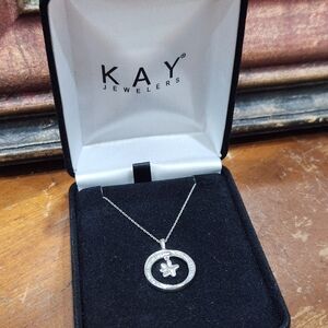 Kay Jewelers Silver Pendant Necklace